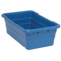 Bacs empilables en crois&eacute;, 16" la x  p x 8,5" h, Bleu Northern Industrial Supply Inc.