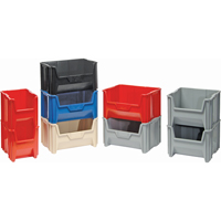 Contenants &agrave; empiler g&eacute;ants, 16,5" la x 17,5" p x 12,5" h, Gris Northern Industrial Supply Inc.