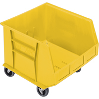 Bac mobile, 14" ha x 16-1/2" la x 18" p, Capacit&eacute; de 75 lb, Jaune Northern Industrial Supply Inc.