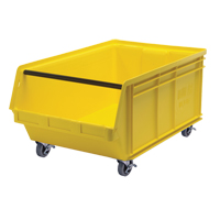 Bac mobile MAGNUM, 14-7/8" ha x 18-3/8" la x 29" p, Capacit&eacute; de 150 lb, Jaune Northern Industrial Supply Inc.