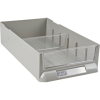 Replacement Drawer for KPC-100 Parts Cabinets, Plastic, 6-3/8" W x 11-3/10" D x 2-11/16" H, Grey Northern Industrial Supply Inc.