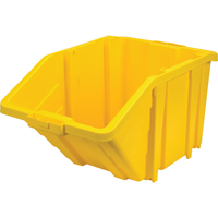 Bac g&eacute;ant en plastique, 15-1/2" la x 13" H x 25" p, Jaune, Capacit&eacute; 200 lb Northern Industrial Supply Inc.