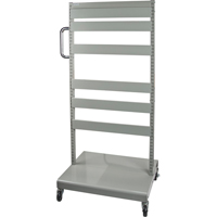 Servante mobile de bacs &agrave; plateaux inclinables - chariot seulement, &agrave; deux c&ocirc;t&eacute;s, 26-1/4" la x 22" p x 57-1/2" h Northern Industrial Supply Inc.