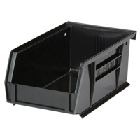 Bac empilable & &agrave; suspendre, 4-1/8" la, 3" h x 7-3/8" p, Noir Northern Industrial Supply Inc.