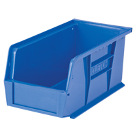 Bac empilable & &agrave; suspendre, 5-1/2" la, 5" h x 10-7/8" p, Bleu Northern Industrial Supply Inc.