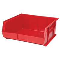 Bac empilable & &agrave; suspendre, 16-1/2" la, 7" h x 14-3/4" p, Rouge Northern Industrial Supply Inc.