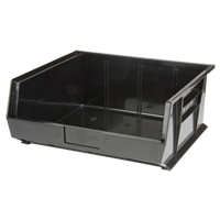 Bac empilable & &agrave; suspendre, 16-1/2" la, 7" h x 14-3/4" p, Noir Northern Industrial Supply Inc.