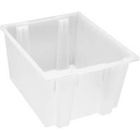 Contenant robuste Stack & Nest, 13" x 19,5" x 23,5", Transparent Northern Industrial Supply Inc.