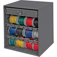 Wire and Terminal Storage Cabinet, Steel, 1 Drawers, 15-9/16" x 11-7/8" x 16-3/8", Grey Northern Industrial Supply Inc.