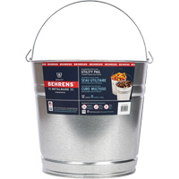 Seau, Acier galvanis&eacute;, 11 L Northern Industrial Supply Inc.