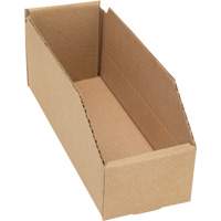 Boîtes profondes en carton ondul&eacute;, 3-3/4" la x 11-1/4" p x 4-1/2" h, Beige Northern Industrial Supply Inc.