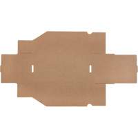 Boîtes profondes en carton ondul&eacute;, 5-3/4" la x 11-1/4" p x 4-1/2" h, Beige Northern Industrial Supply Inc.