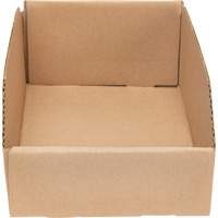 Boîtes profondes en carton ondul&eacute;, 7-5/8" la x 11-5/16" p x 4-1/2" h, Beige Northern Industrial Supply Inc.
