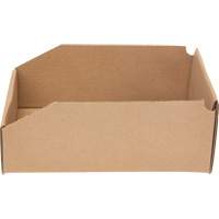 Boîtes profondes en carton ondul&eacute;, 7-5/8" la x 11-5/16" p x 4-1/2" h, Beige Northern Industrial Supply Inc.