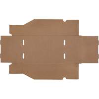 Boîtes profondes en carton ondul&eacute;, 7-5/8" la x 11-5/16" p x 4-1/2" h, Beige Northern Industrial Supply Inc.