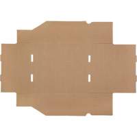 Boîtes profondes en carton ondul&eacute;, 11-3/4" la x 11-1/4" p x 4-1/2" h, Beige Northern Industrial Supply Inc.
