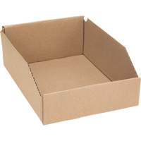 Boîtes profondes en carton ondul&eacute;, 8-3/4" la x 11-1/4" p x 4-1/2" h, Beige Northern Industrial Supply Inc.