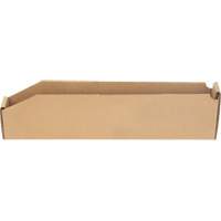 Boîtes profondes en carton ondul&eacute;, 2-7/8" la x 17-1/4" p x 4-1/2" h, Beige Northern Industrial Supply Inc.