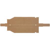 Boîtes profondes en carton ondul&eacute;, 2-7/8" la x 17-1/4" p x 4-1/2" h, Beige Northern Industrial Supply Inc.