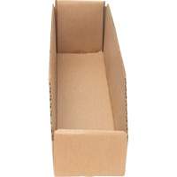 Boîtes profondes en carton ondul&eacute;, 3-3/4" la x 17-1/4" p x 4-1/2" h, Beige Northern Industrial Supply Inc.