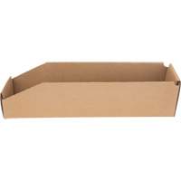 Boîtes profondes en carton ondul&eacute;, 3-3/4" la x 17-1/4" p x 4-1/2" h, Beige Northern Industrial Supply Inc.