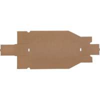 Boîtes profondes en carton ondul&eacute;, 3-3/4" la x 17-1/4" p x 4-1/2" h, Beige Northern Industrial Supply Inc.