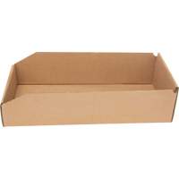 Boîtes profondes en carton ondul&eacute;, 7-3/4" la x 17-1/4" p x 4-1/2" h, Beige Northern Industrial Supply Inc.