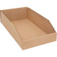 Boîtes profondes en carton ondul&eacute;, 9-3/4" la x 17-1/4" p x 4-1/2" h, Beige Northern Industrial Supply Inc.
