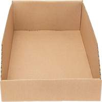 Boîtes profondes en carton ondul&eacute;, 9-3/4" la x 17-1/4" p x 4-1/2" h, Beige Northern Industrial Supply Inc.