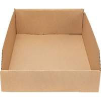 Boîtes profondes en carton ondul&eacute;, 11-3/4" la x 17-1/4" p x 4-1/2" h, Beige Northern Industrial Supply Inc.