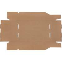 Boîtes profondes en carton ondul&eacute;, 11-3/4" la x 17-1/4" p x 4-1/2" h, Beige Northern Industrial Supply Inc.