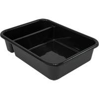 Bac d'entreposage tout usage &agrave; compartiment, 7" ha x 15" p x 20" lo, Plastique, Noir Northern Industrial Supply Inc.