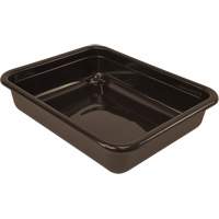 Bac d'entreposage tout usage &agrave; fond plat, 5" ha x 15" p x 20" lo, Plastique, Brun Northern Industrial Supply Inc.