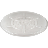 Couvercles protecteurs pour barils, Dessus ferm&eacute;, Convient aux 55 gal. US (45 gal. imp.), Transparent Northern Industrial Supply Inc.