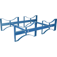 Porte-barils empilables, 2 barils, Capacit&eacute; de 1600 lb, 45-1/2" la x 30" p x 12-1/2" h Northern Industrial Supply Inc.