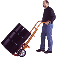 Chariots ergonomiques pour baril, Fabriqu&eacute; en Acier, 55 - 85 gal. US (45 - 70 gal. imp.) Northern Industrial Supply Inc.