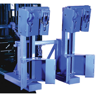 Manipulateur de barils MORSPEED 1500 pour chariot &eacute;l&eacute;vateur, Pour 30 - 85 gal. US (25 - 70 gal. imp.) Northern Industrial Supply Inc.