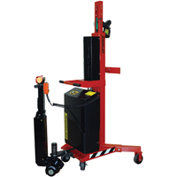 Manipulateur ergonomique de baril &agrave; lev&eacute;e et entraînement motoris&eacute;s, DM-100-PLD, 30 - 85 gal. US (25 - 70 gal. imp.) Northern Industrial Supply Inc.
