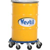 Chariot pour baril octogonal, Acier, Capacit&eacute;e 2000 lb, Diam&egrave;tre 27-1/16", Roue en Fonte Northern Industrial Supply Inc.