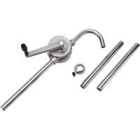 Rotary Type Drum Pump, Stainless Steel, Fits 55 Gal., 12 oz./Stroke Northern Industrial Supply Inc.