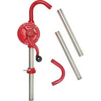Rotary Type Drum Pump, Cast Iron/Steel, Fits 30-55 Gal., 8 oz./Stroke Northern Industrial Supply Inc.