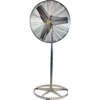 Stainless Steel Food Service Washdown Air Circulating Fans, Industrial, 1 Speed, 20" Diameter Northern Industrial Supply Inc.