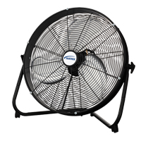 High Velocity Floor Fan, Commercial, 3 Speed, 20" Diameter Northern Industrial Supply Inc.