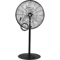Waterproof Motor Misting & Oscillating Pedestal Fan, Heavy-Duty, 3 Speed, 30" Diameter Northern Industrial Supply Inc.