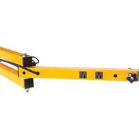 180 Double Locking Arm with 2 Receptacles Northern Industrial Supply Inc.