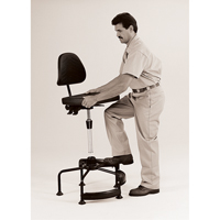 Industrial Stool, Stationary, Adjustable Height, 250 lbs. Capacity Northern Industrial Supply Inc.