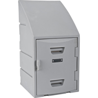 Locker, 15" x 15" x 31", Grey, Assembled Northern Industrial Supply Inc.