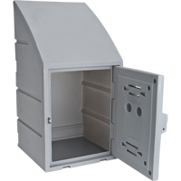 Locker, 15" x 15" x 31", Grey, Assembled Northern Industrial Supply Inc.