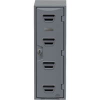 Locker, 12" x 15" x 36", Grey, Assembled Northern Industrial Supply Inc.