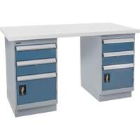 Pre-Designed Workbench, 72" W x 30" D x 34" H, 2500 lbs. Capacity Northern Industrial Supply Inc.